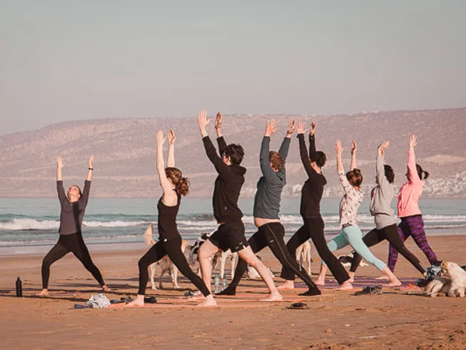 surf champ  à Tamraght, Souss-Massa, Maroc