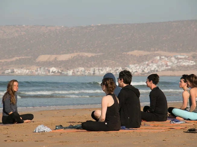 surf champ  à Tamraght, Souss-Massa, Maroc